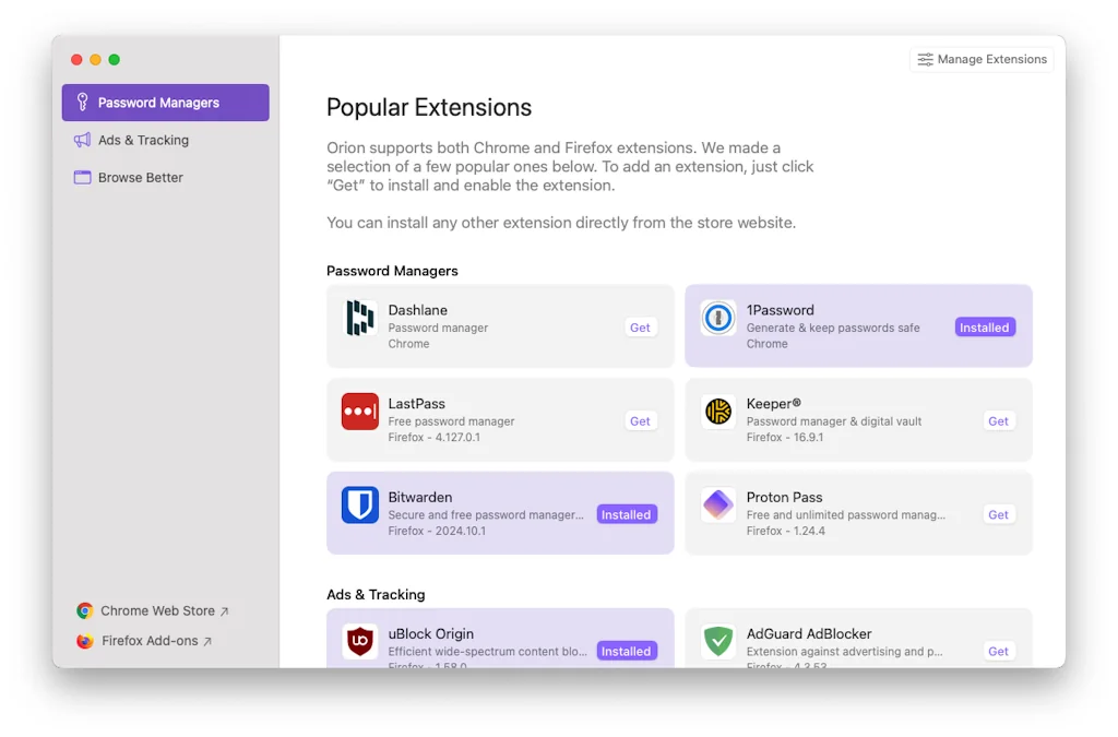 Orion screenshot 2 of 4
