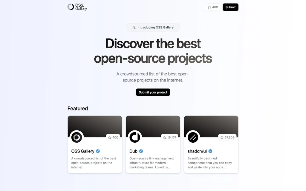 OSS Gallery screenshot 2 of 4