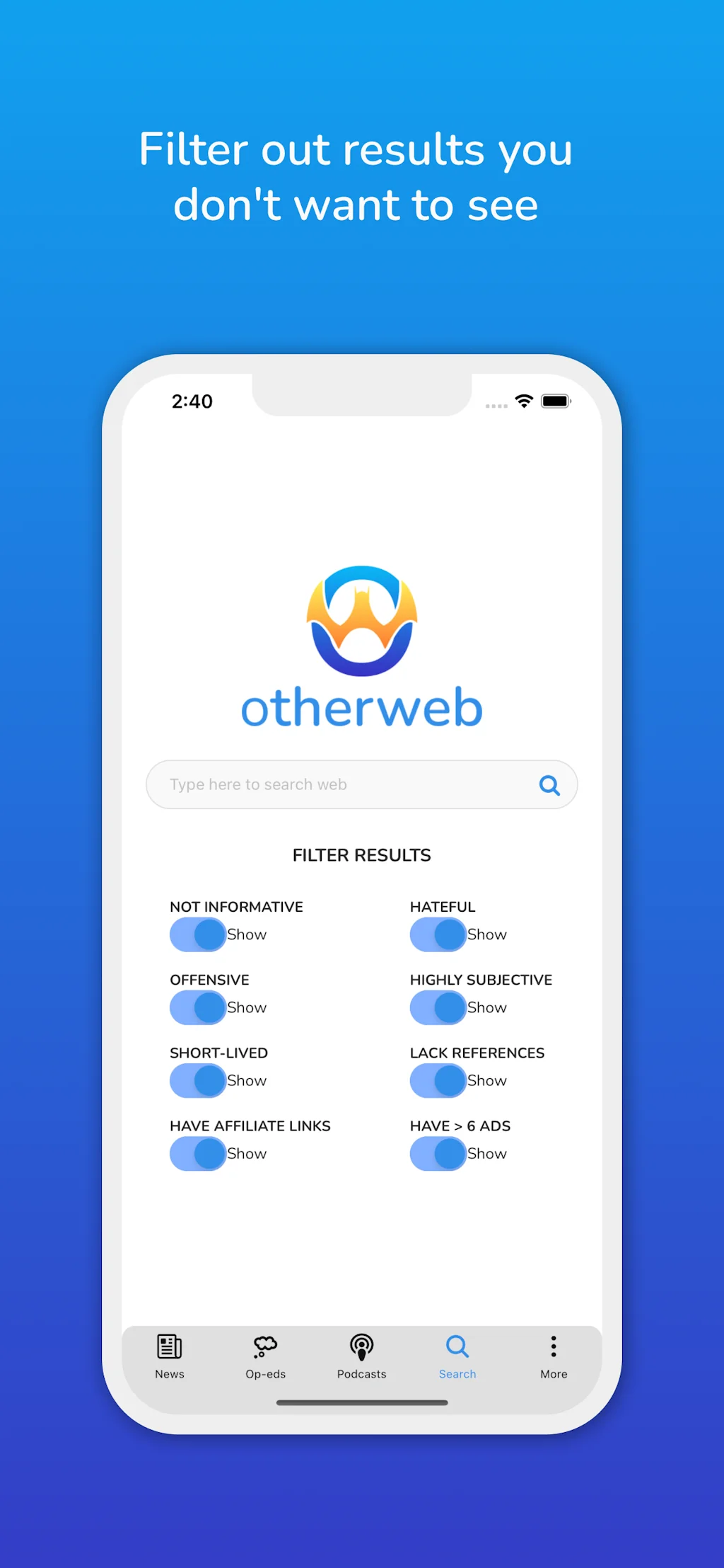 Otherweb screenshot 7 of 8