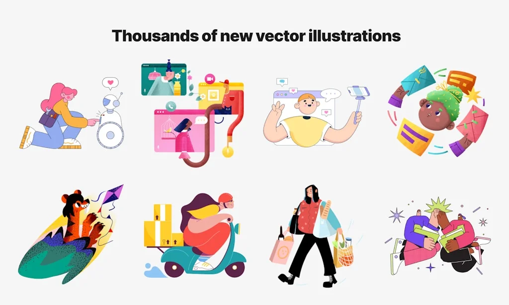 Ouch! Illustrations screenshot 3 of 6