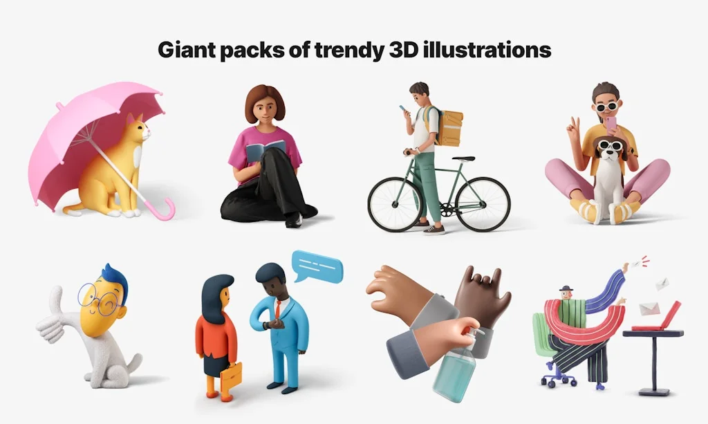 Ouch! Illustrations screenshot 4 of 6