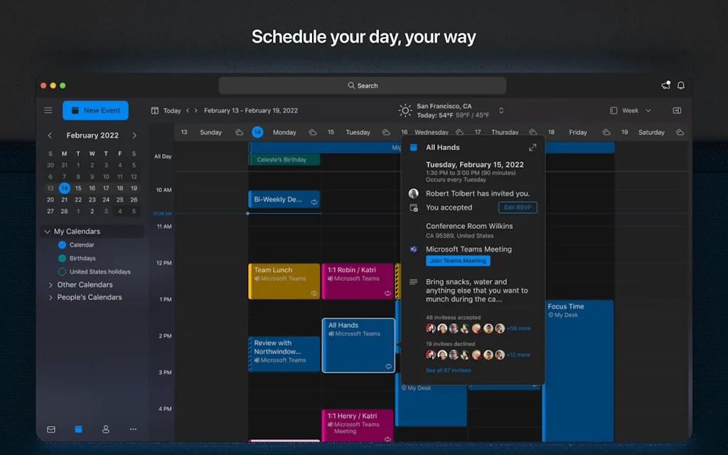 Outlook for Mac screenshot 7 of 7