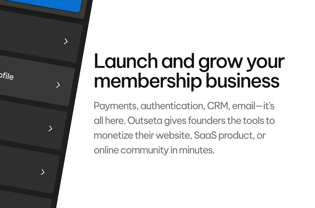 Outseta screenshot 3 of 7