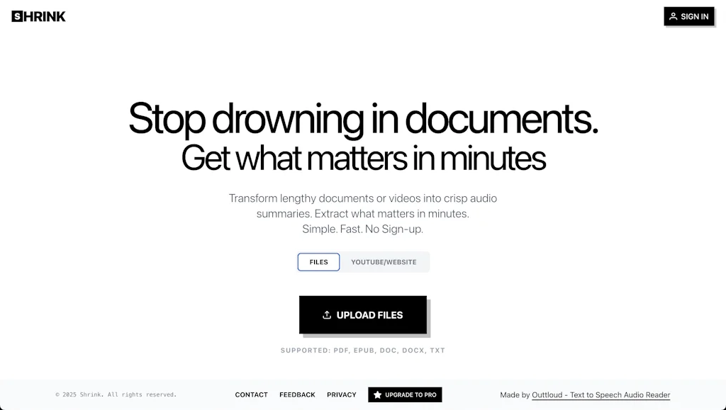 Shrink - Made by Outtloud screenshot 1 of 3