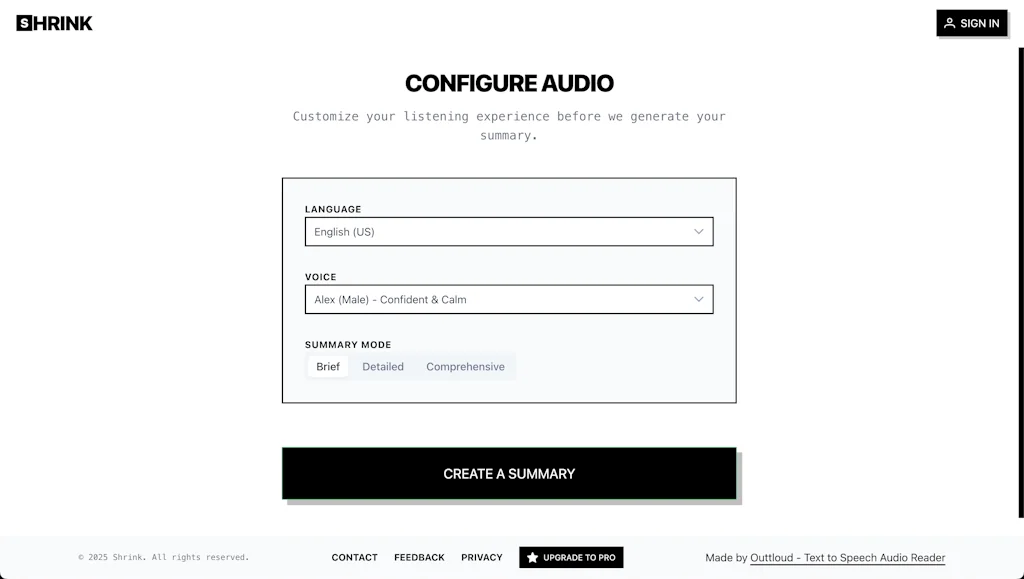 Shrink - Made by Outtloud screenshot 2 of 3