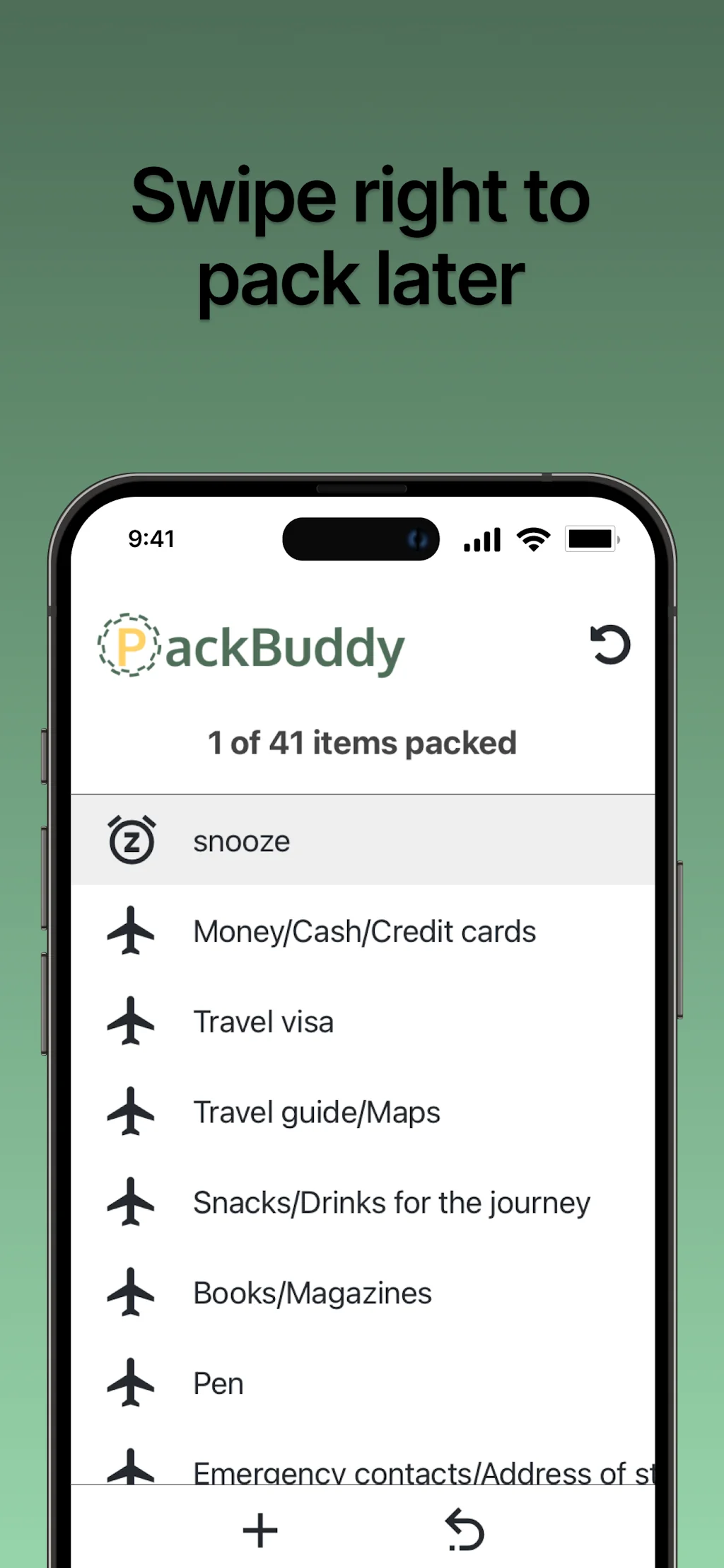 PackBuddy screenshot 4 of 6