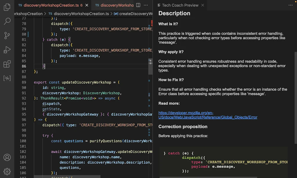 Packmind Tech Coach screenshot 1 of 5