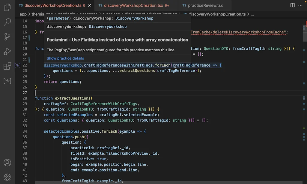 Packmind Tech Coach screenshot 2 of 5
