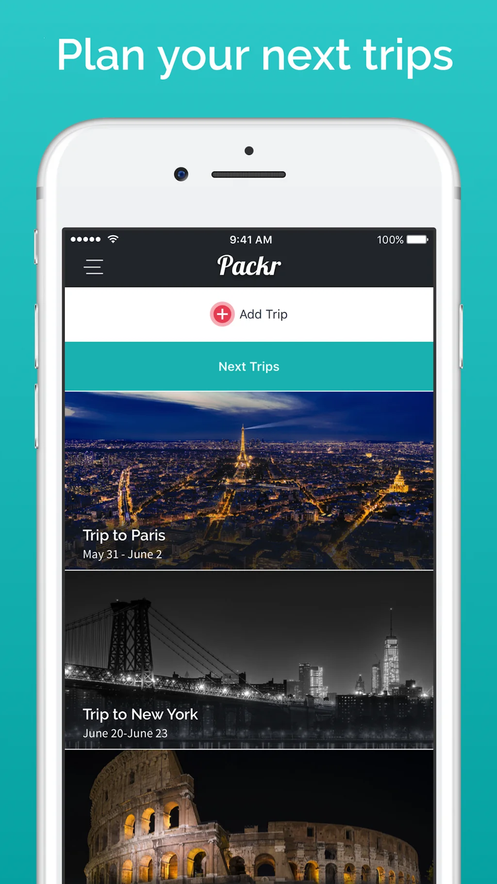 Packr ✈️ screenshot 2 of 5
