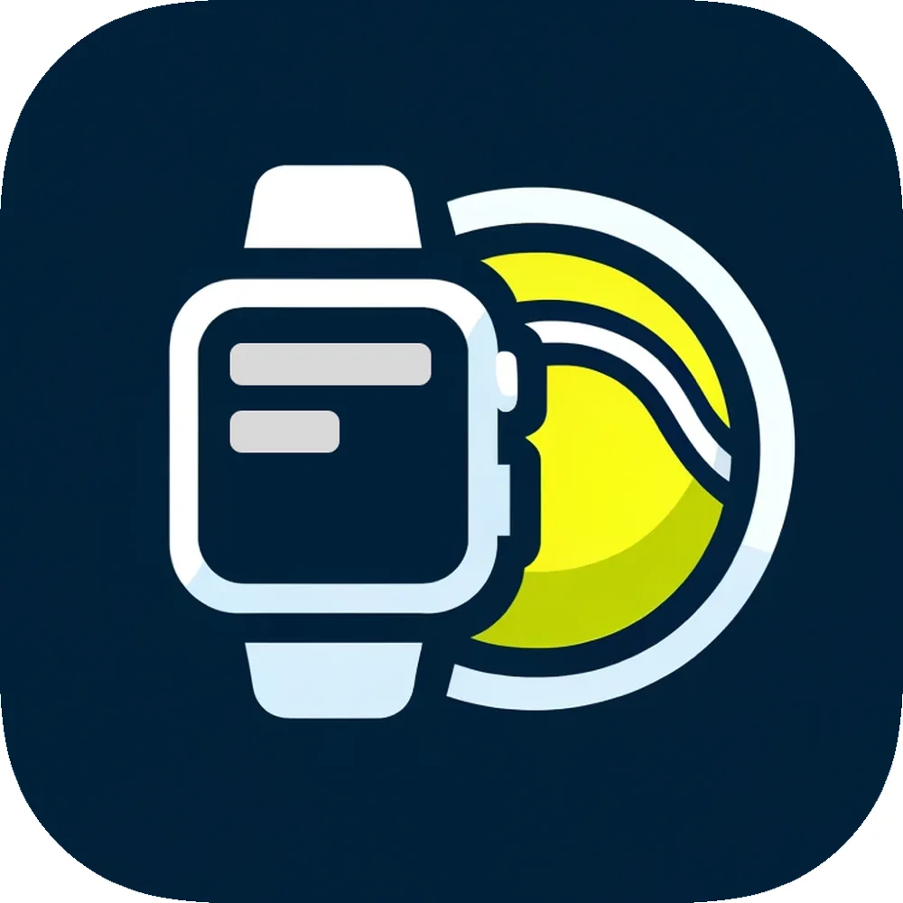 Padelio: Track Padel with an Apple Watch logo