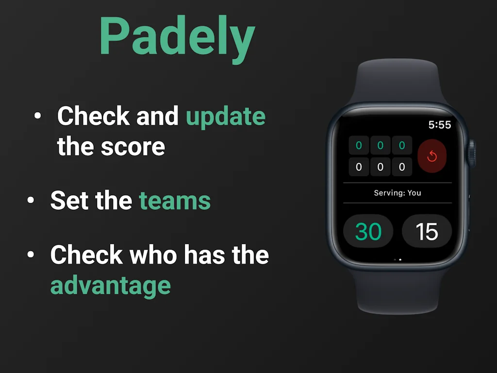 Padely - Padel & Tenis Tracker logo