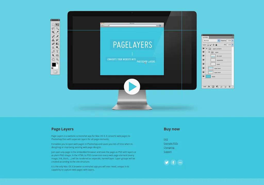 Page Layers App logo