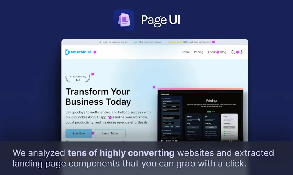 Page UI screenshot 3 of 3