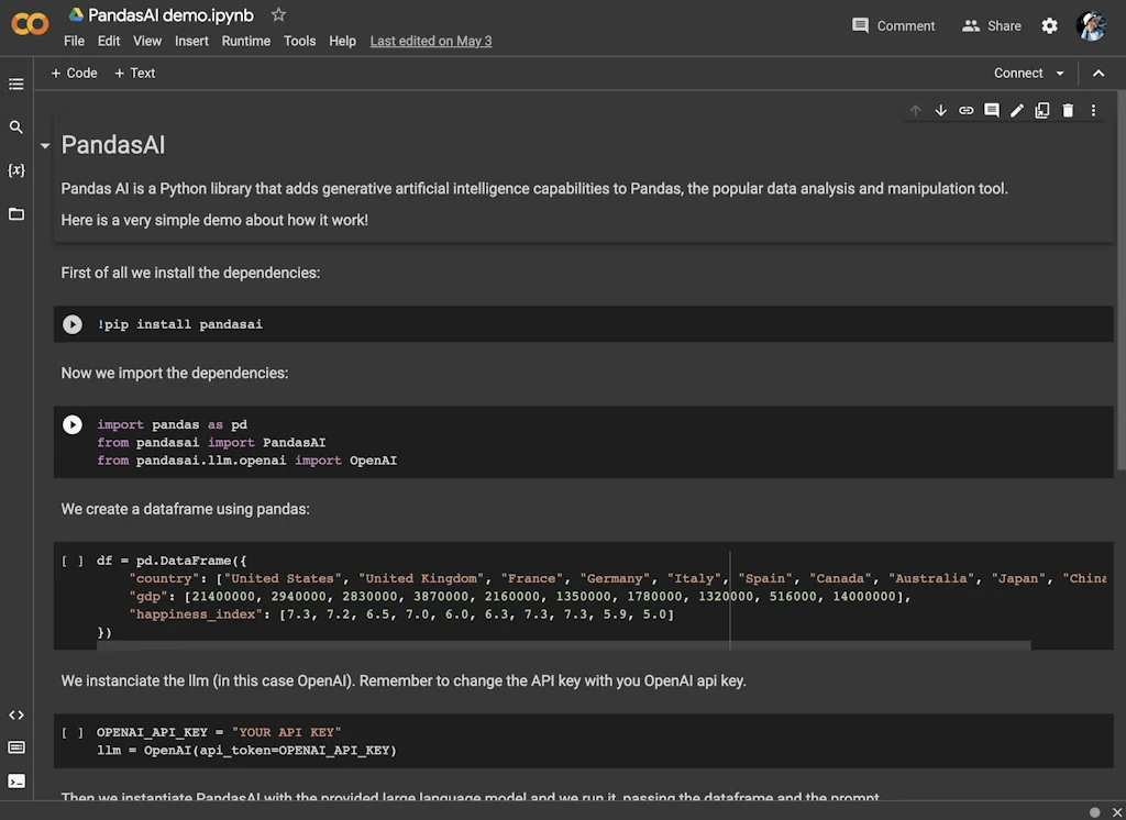 PandasAI screenshot 5 of 6