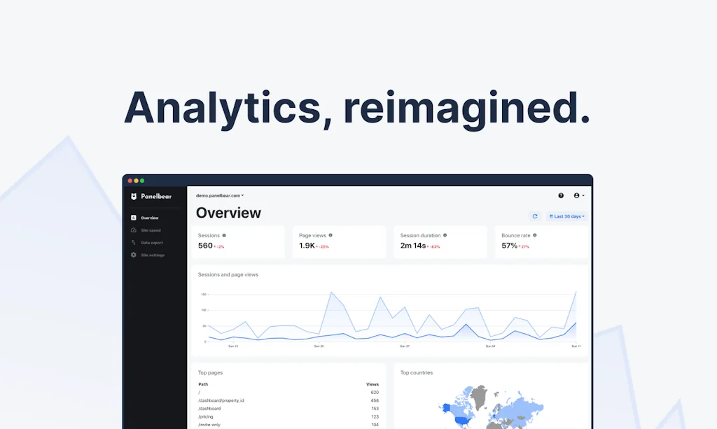 Panelbear screenshot 1 of 2