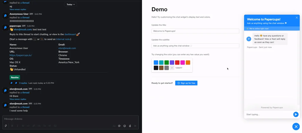 Papercups screenshot 4 of 4