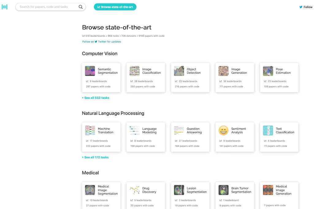 Papers with Code screenshot 2 of 2