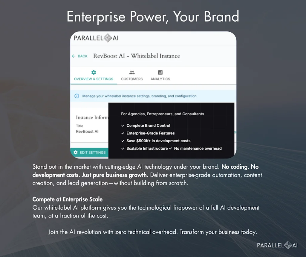 Parallel AI White Label screenshot 1 of 3