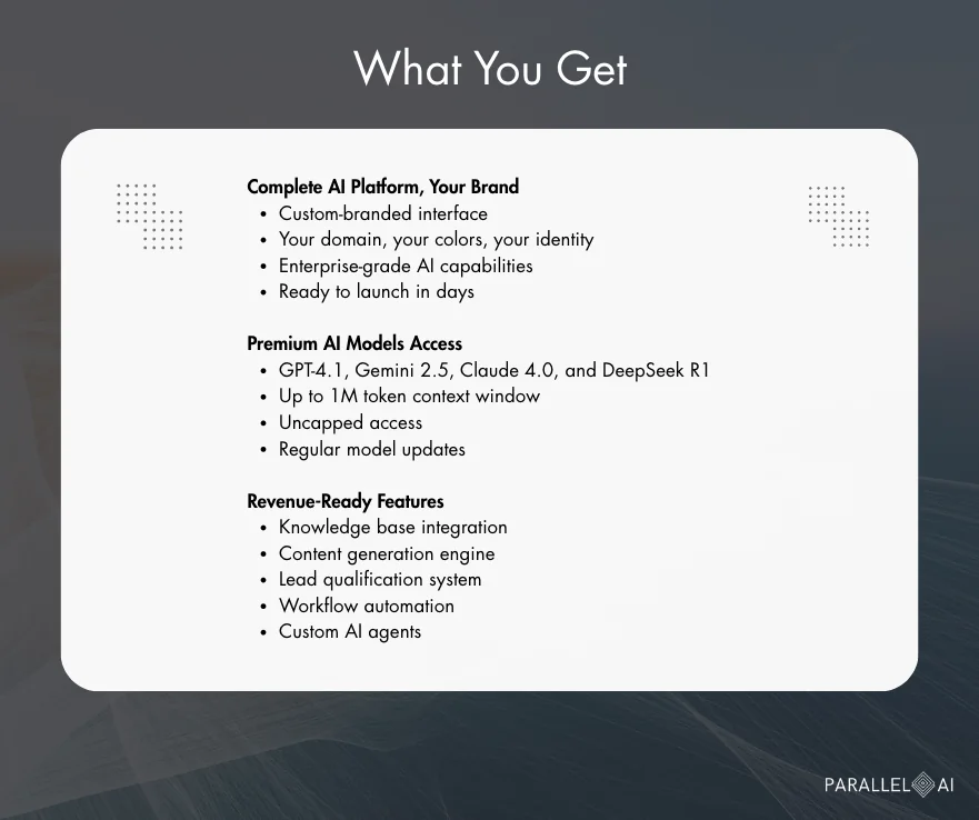 Parallel AI White Label screenshot 3 of 3