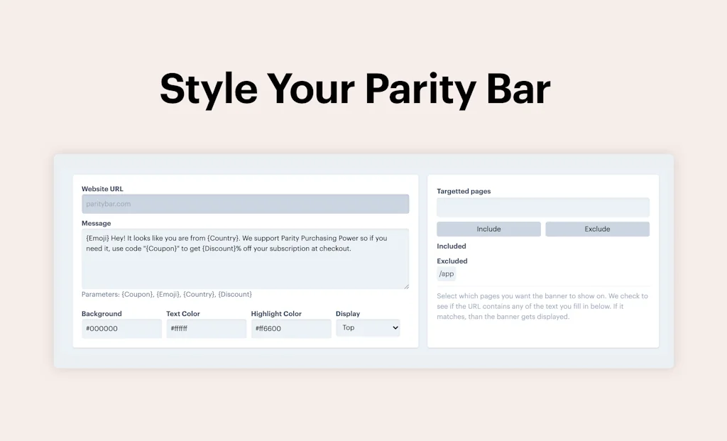 Parity Bar screenshot 2 of 4