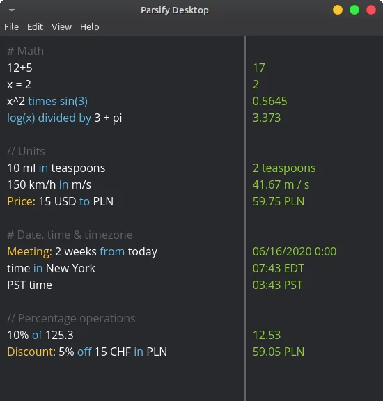 Parsify Desktop screenshot 1 of 3