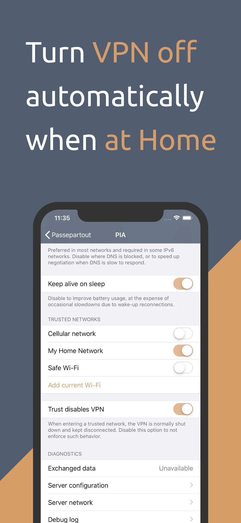 Passepartout VPN screenshot 2 of 5