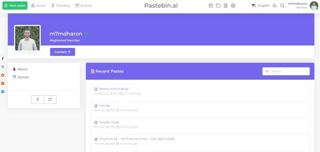 Pastebin.ai screenshot 4 of 4