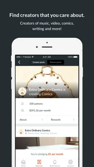 Patreon screenshot 3 of 4