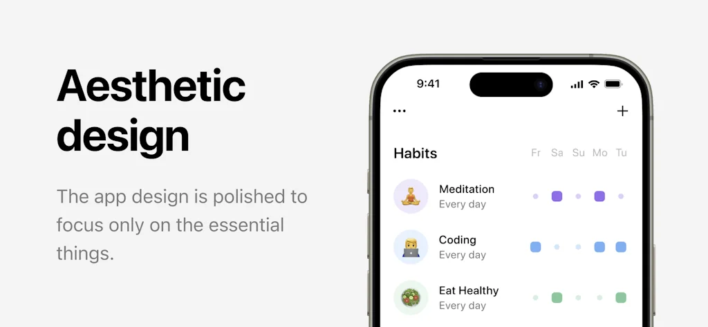 Patterns – Habit Tracker app screenshot 2 of 2