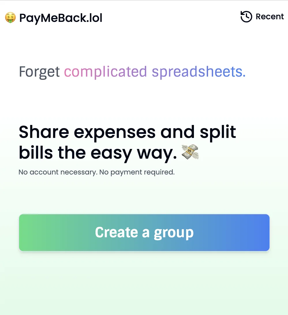 PayMeBack.lol screenshot 1 of 6