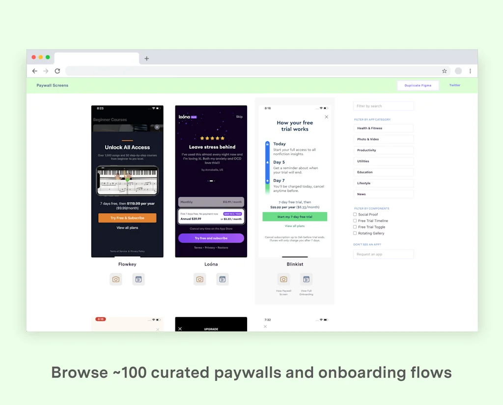 Paywall Screens screenshot 3 of 7
