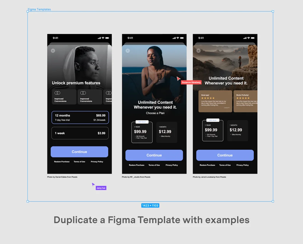 Paywall Screens screenshot 6 of 7