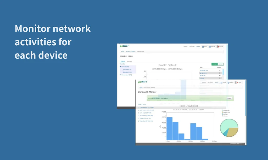 pcWRT Secure WiFi Router screenshot 2 of 3