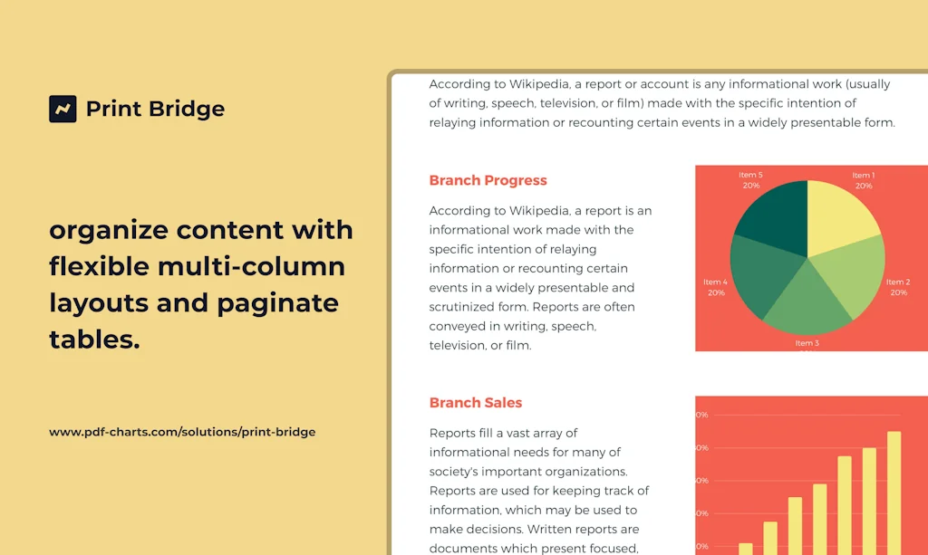 PDF Charts screenshot 3 of 3