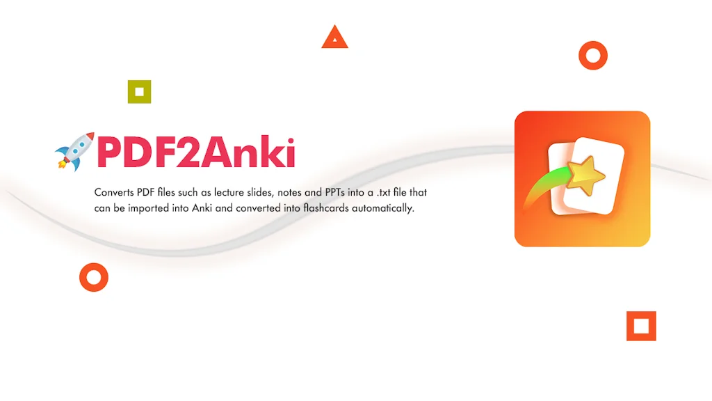 PDF2Anki screenshot 1 of 3