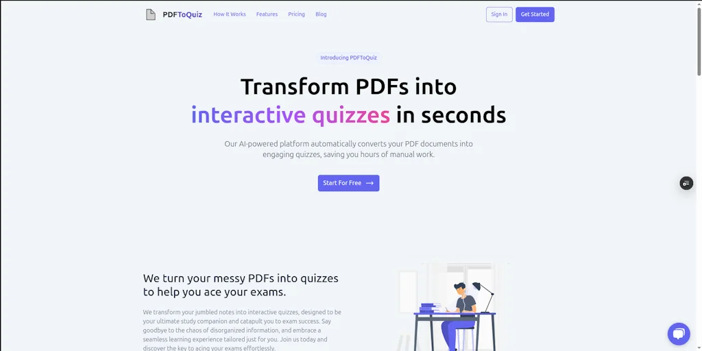 PDFToQuiz screenshot 1 of 5