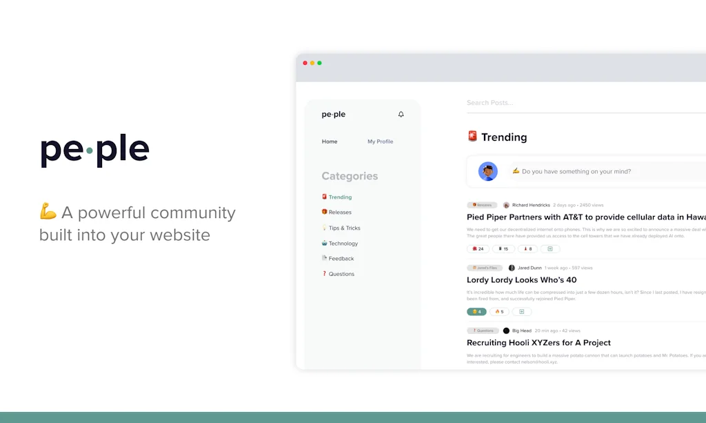 pe•ple screenshot 1 of 5