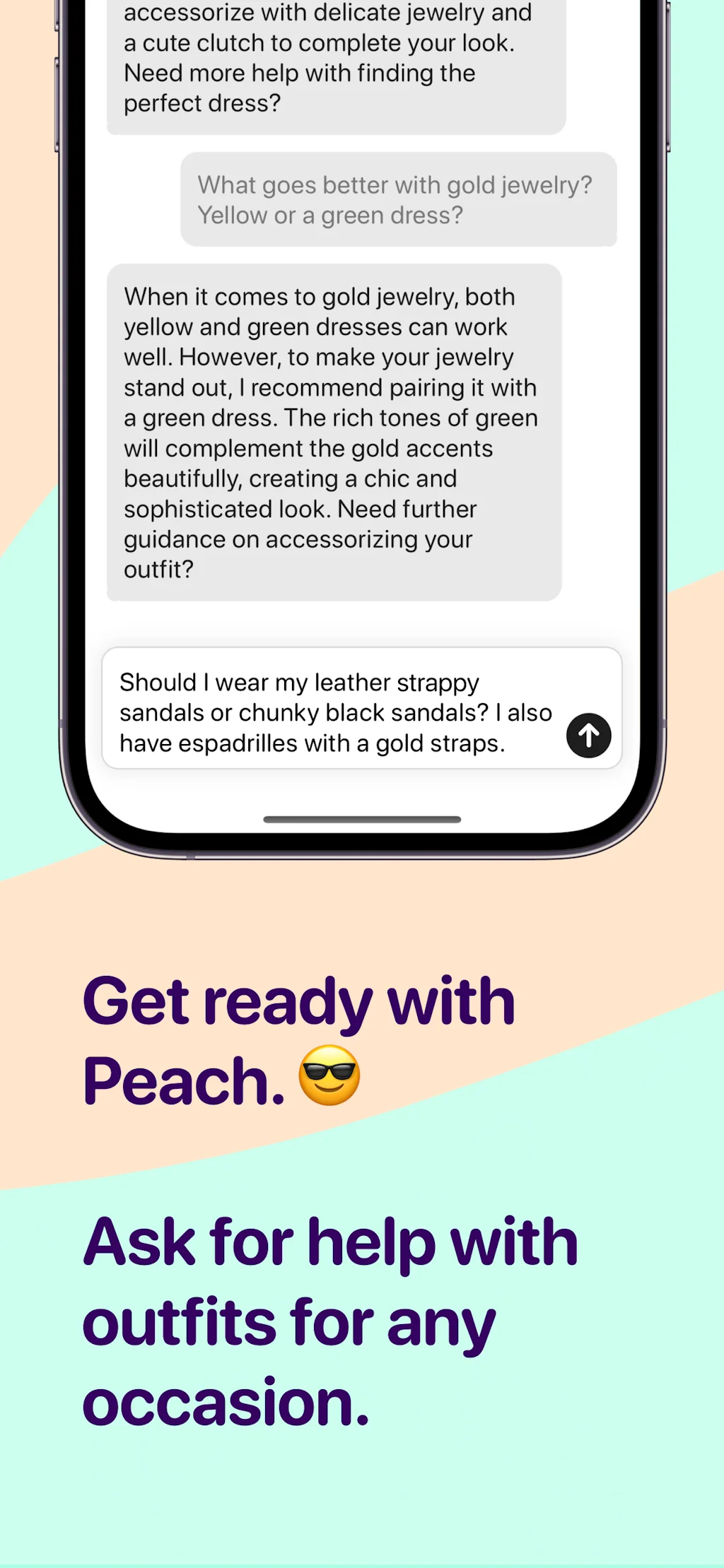 Peach – AI Fashion Assistant screenshot 2 of 5