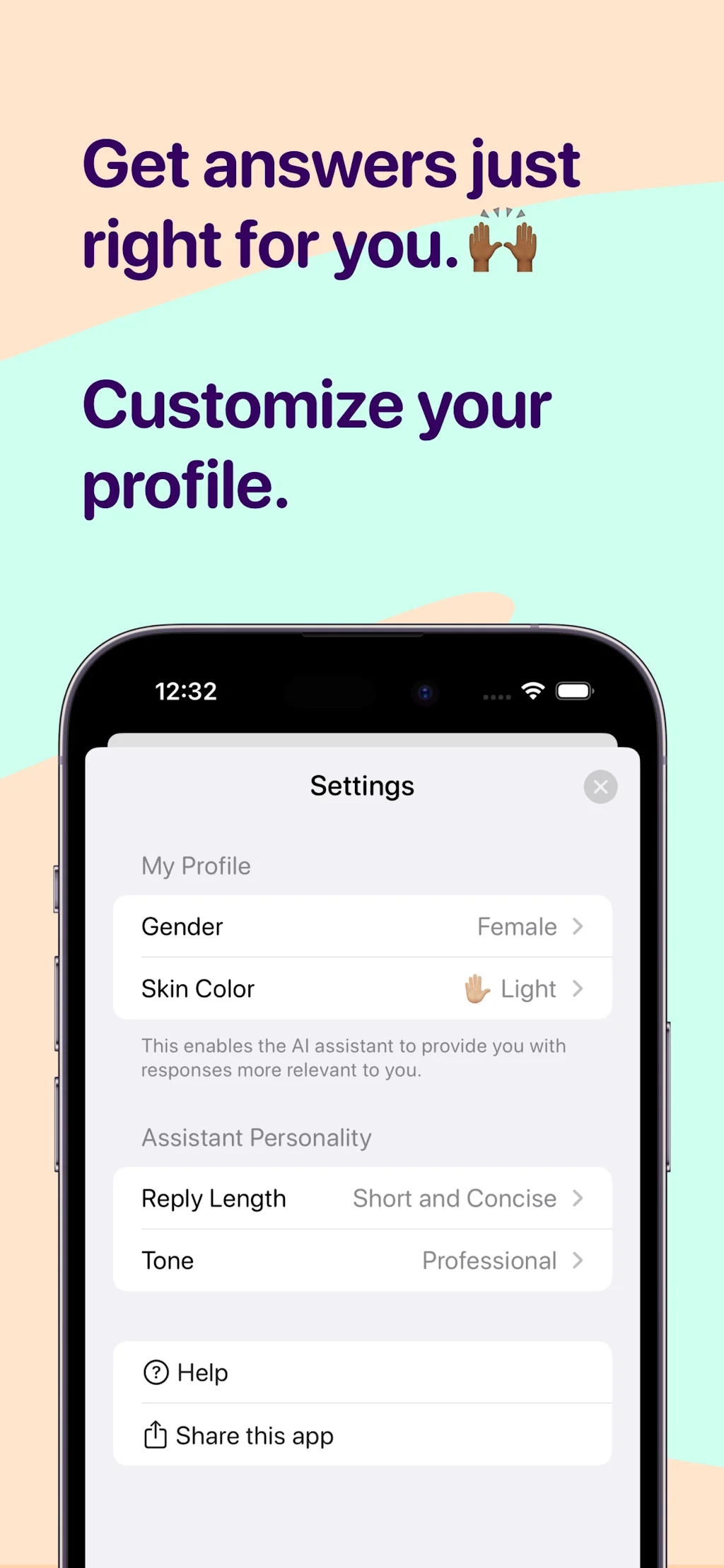 Peach – AI Fashion Assistant screenshot 5 of 5