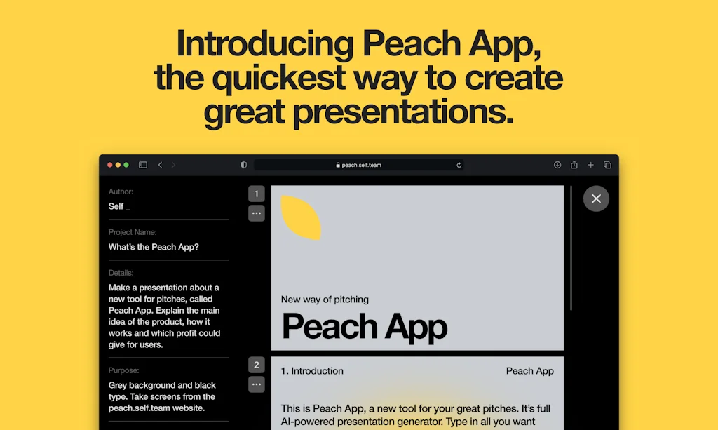 Peach App screenshot 1 of 5