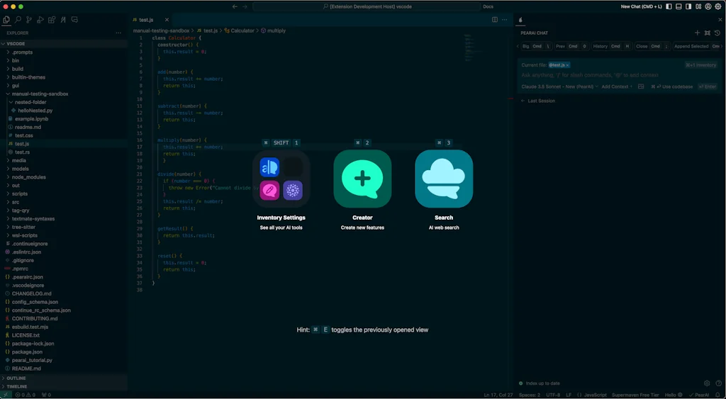 PearAI screenshot 2 of 6