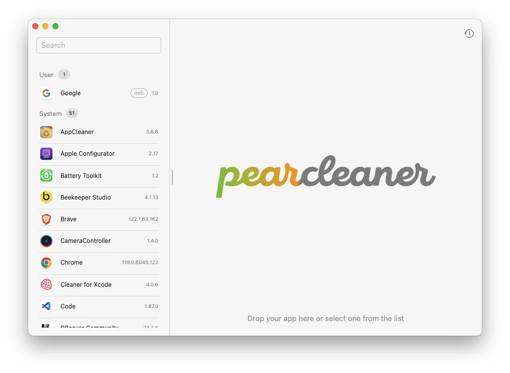 Pearcleaner screenshot 3 of 3