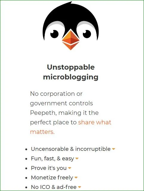 Peepeth screenshot 2 of 3