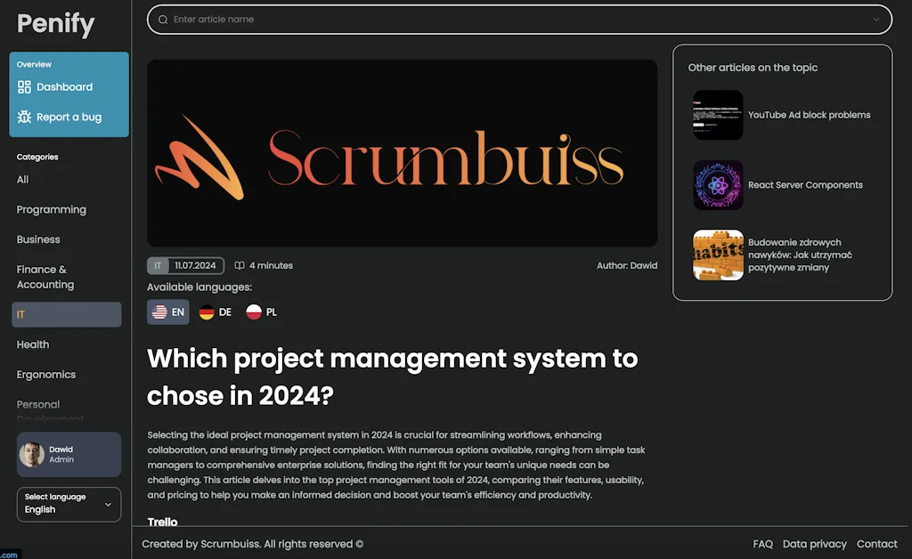 Penify screenshot 2 of 3