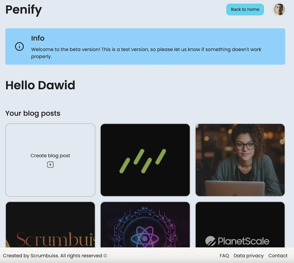 Penify screenshot 3 of 3