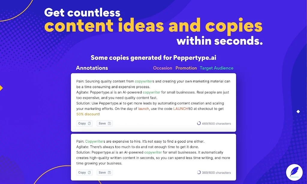Peppertype.ai screenshot 4 of 6