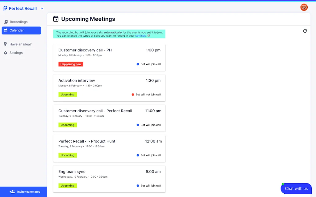 Perfect Recall screenshot 5 of 5