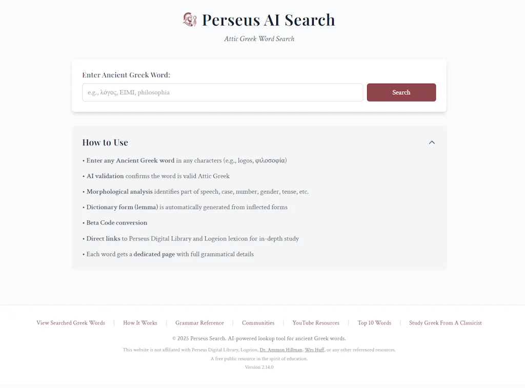 Perseus.Tube screenshot 1 of 3