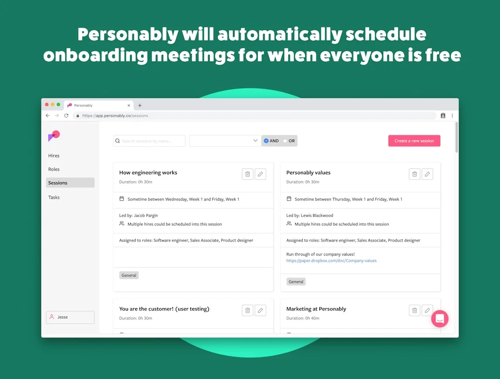 Personably screenshot 3 of 5