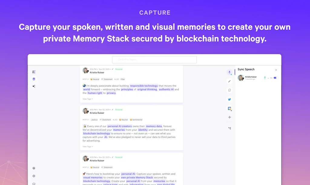 Personal AI screenshot 2 of 3